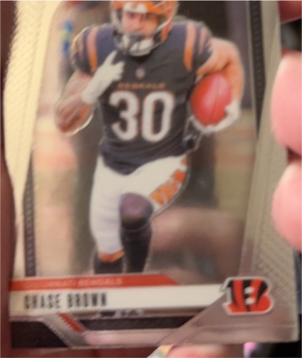2024 Panini Prizm #60 Chase Brown — front