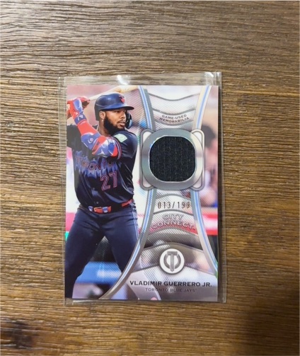 2025 Topps Tribute #TT-VG Vladimir Guerrero Jr. — front