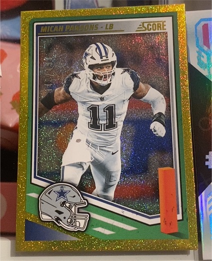 2025 Panini Score #226 Micah Parsons — front
