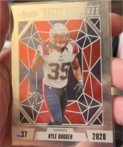 2024 Panini Absolute Draft Diamonds #DD-KDR Kyle Dugger — front