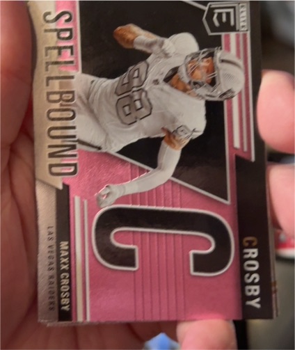 2024 Panini Donruss Elite #22 Maxx Crosby Spellbound Pink — front