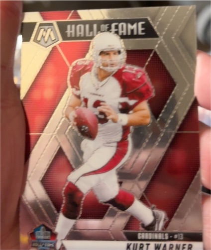 2025 Panini Mosaic #300 Kurt Warner — front