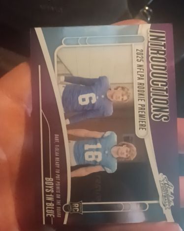 2025 Panini Absolute Introductions #I-JDT Jaxson Dart Isaac Teslaa — front