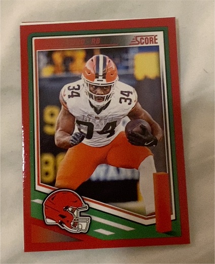2025 Panini Score #255 Jerome Ford — front