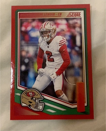 2025 Panini Score #184 Deommodore Lenoir — front