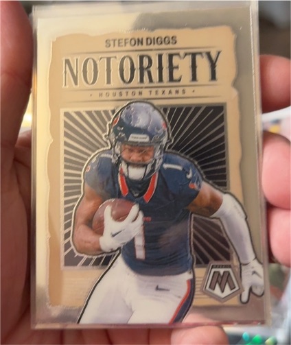 2024 Panini Mosaic Notoriety #7 Stefon Diggs — front