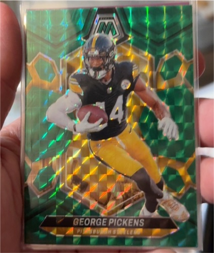 2024 Panini Mosaic #186 George Pickens — front