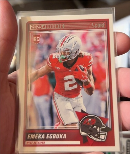 2025 Score #2 Emeka Egbuka — front