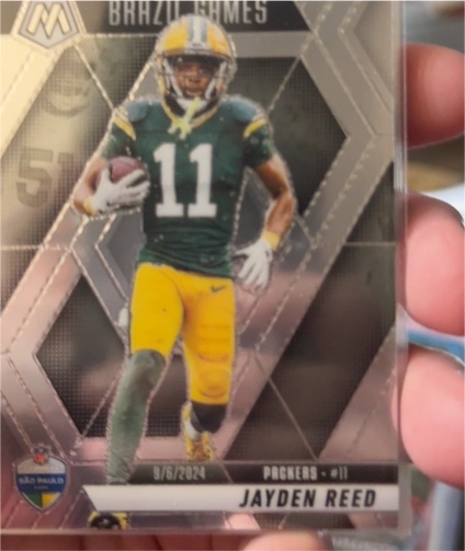 2025 Panini Mosaic #264 Jayden Reed — front