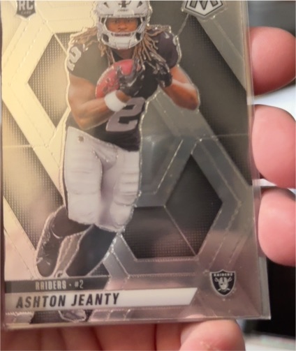 2025 Panini Mosaic #345 Ashton Jeanty — front