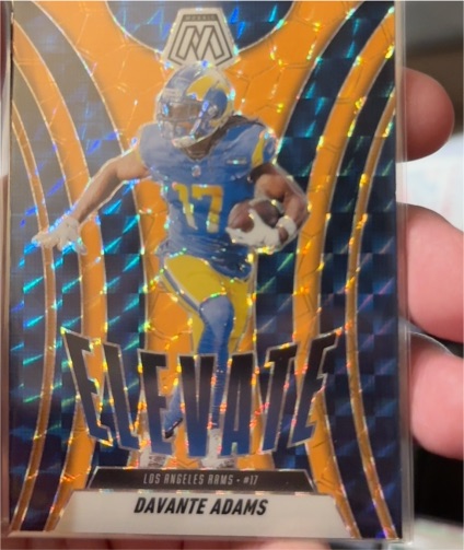 2025 Panini Mosaic Elevate #17 Davante Adams — front