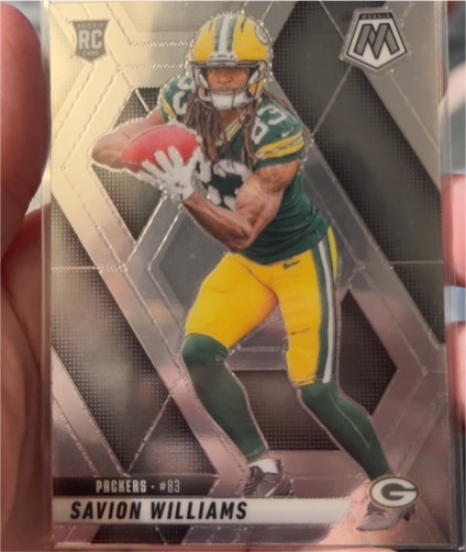 2025 Panini Mosaic #303 Savion Williams — front