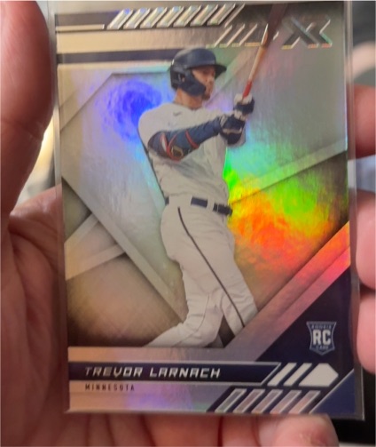 2021 Panini Chronicles XR #16 Trevor Larnach — front