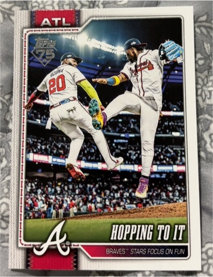 2026 Topps Series 1 #118 Hopping To It Atlanta Braves — front