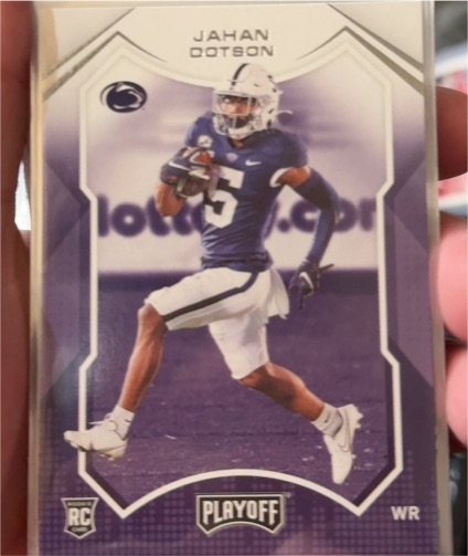 2022 Panini Chronicles Draft Picks Playoff #12 Jahan Dotson — front