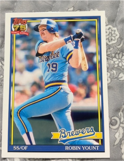 2026 Topps Series 1 1991 Topps #T91-32 Robin Yount — front