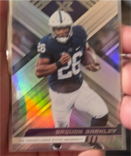 2023 Panini Chronicles Draft Picks XR #23 Saquon Barkley — front