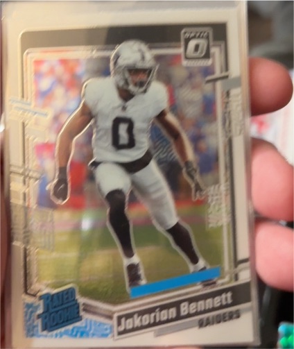 2023 Donruss Optic #259 Jakorian Bennett — front