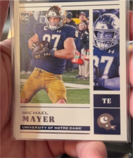 2023 Panini Chronicles Draft Picks #8 Michael Mayer — front