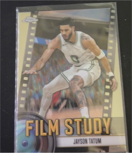 2024-25 Topps Chrome #FS-20 Jayson Tatum Film Study — front