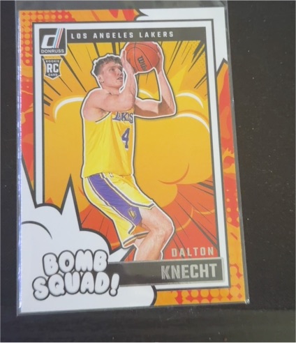 2024-25 Donruss #15 Dalton Knecht Bomb Squad Rookie — front