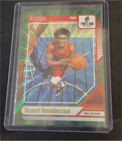 2024-25 Donruss #143 Scoot Henderson — front