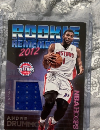 2014-15 Panini Hoops Rookie Remembrance #18 Andre Drummond — front