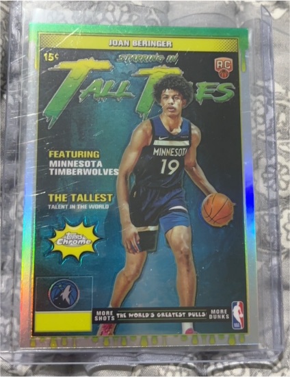 2025-26 Topps Chrome #TT-25 Joan Beringer Tall Tales Rookie — front