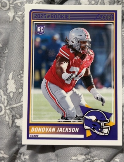 2025 Score #90 Donovan Jackson — front