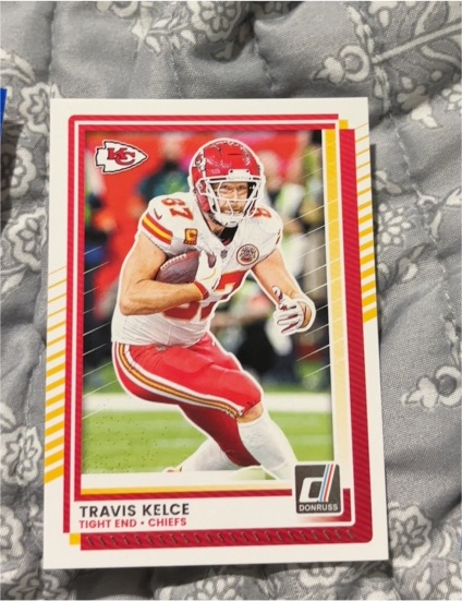 2025 Panini Donruss #191 Travis Kelce — front