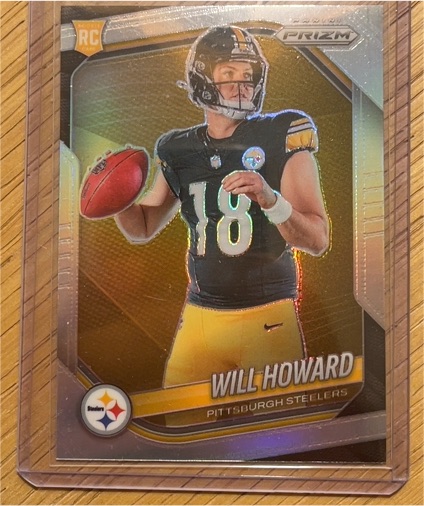 2025 Panini Prizm #435 Will Howard — front