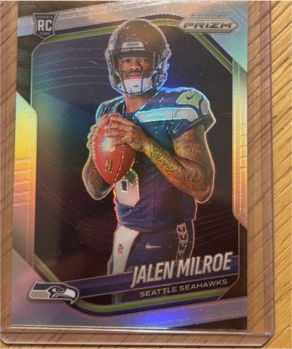 2025 Panini Prizm #317 Jalen Milroe — front