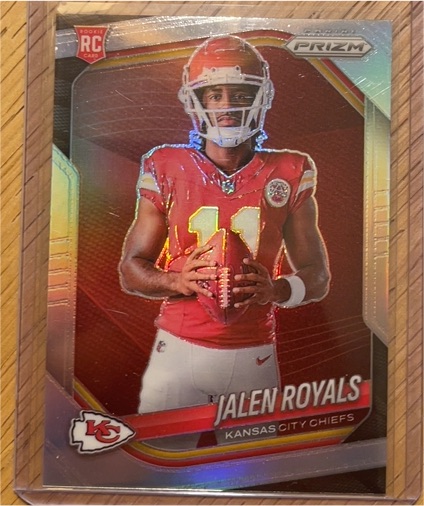 2025 Panini Prizm #341 Jalen Royals — front