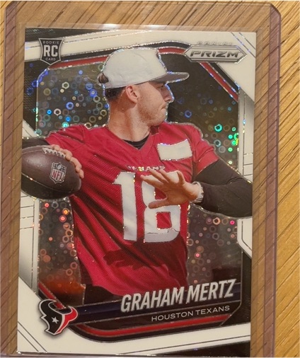 2025 Panini Prizm #392 Graham Mertz — front
