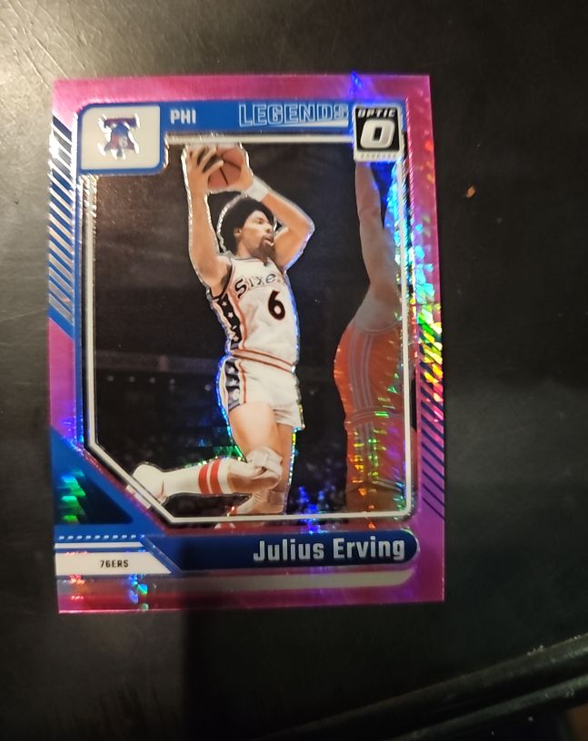 2024-25 Panini Donruss Optic Legends #232 Julius Erving — front