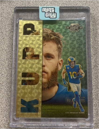 2022 Panini Contenders Optic Splitting Image #SI-9 Cooper Kupp — front