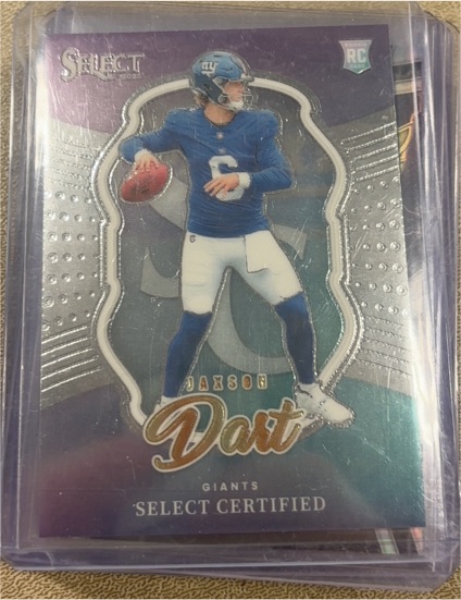 2025 Panini Select #17 Jaxson Dart Select Certified Rookie — front