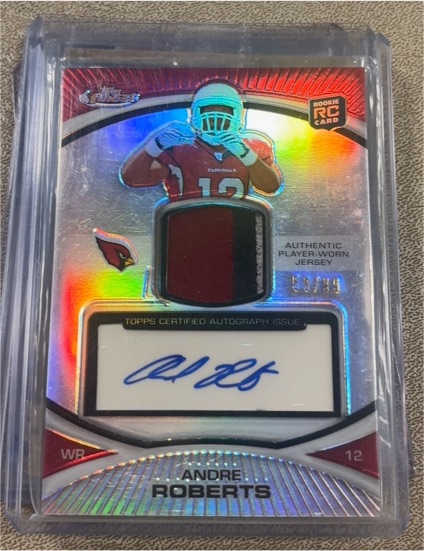 2010 Topps Finest #93 Andre Roberts — front