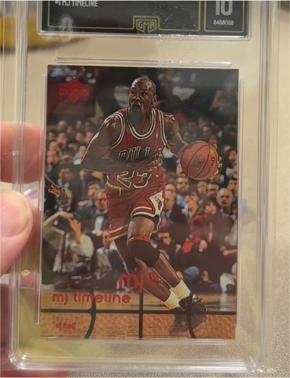 1998-99 Upper Deck MJ Timeline 2nd Half #102 Michael Jordan — front