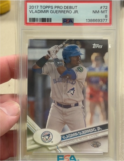 2017 Topps Pro Debut #72 Vladimir Guerrero Jr. — front