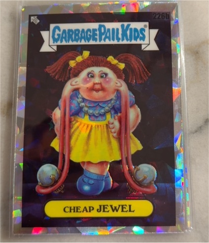 2023 Topps Garbage Pail Kids Sapphire #226b Cheap Jewel — front