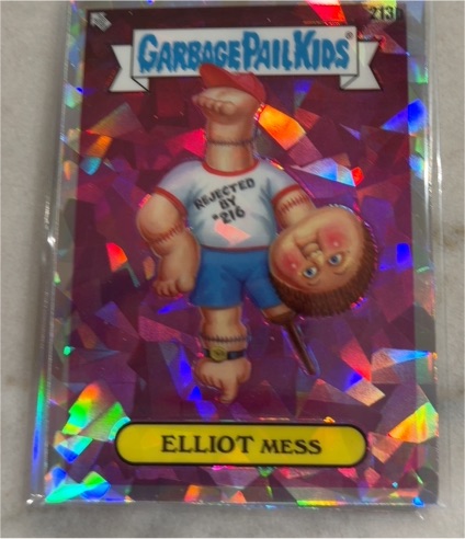2023 Topps Garbage Pail Kids Chrome Series 6 #213b Elliot Mess — front