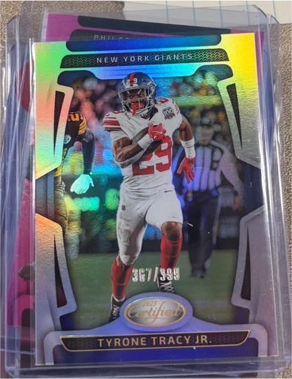 2025 Panini Certified #74 Tyrone Tracy Jr. — front