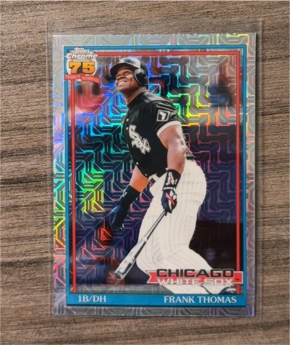2026 Topps Series One Silver Pack Chrome #91C-66 Frank Thomas — front