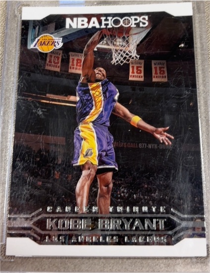 2017-18 Panini NBA Hoops #297 Kobe Bryant Career Tribute — front