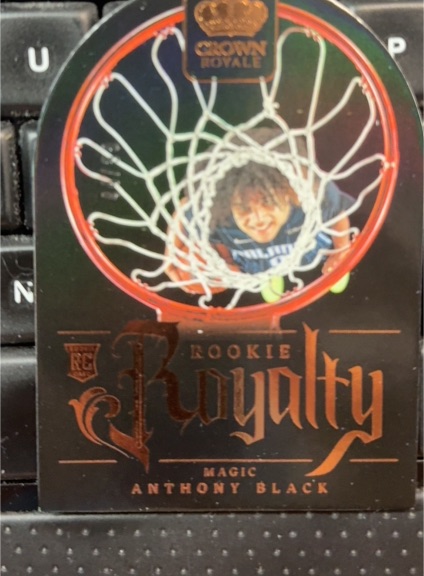 2023-24 Panini Crown Royale #33 Anthony Black Rookie Royalty — front