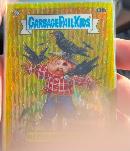 2021 Topps Garbage Pail Kids Chrome Series 4 #131b Rutherford B. Hay — front