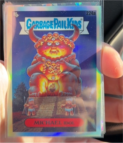 2023 Topps Garbage Pail Kids Chrome Series 6 #224a Michael Idol — front