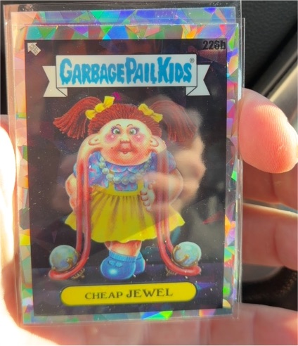 2023 Topps Garbage Pail Kids Chrome Series 6 #226b Cheap Jewel — front