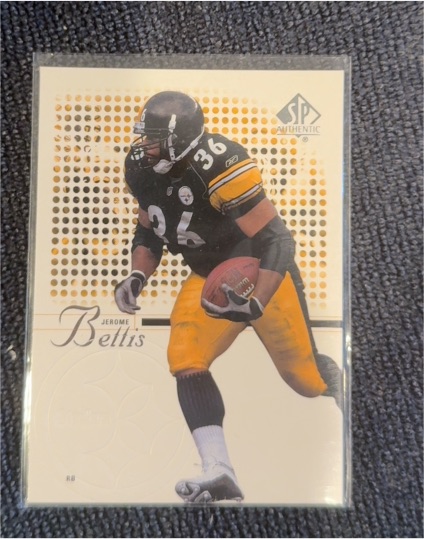 2002 SP Authentic #8 Jerome Bettis — front
